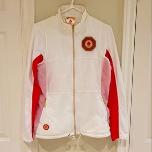 HBC team Canada olympic nylon jacket windbreaker